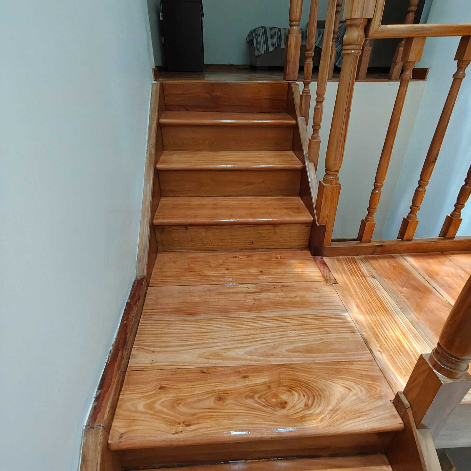 Piso de madera trabajado por Cardinal Parquets - Rosario, Funes, Fisherton