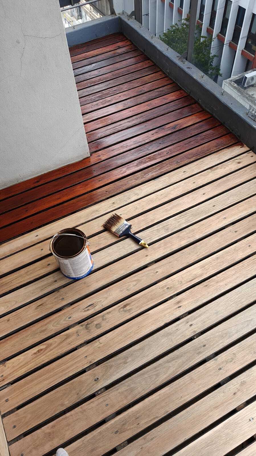 Piso de madera trabajado por Cardinal Parquets - Rosario, Funes, Fisherton
